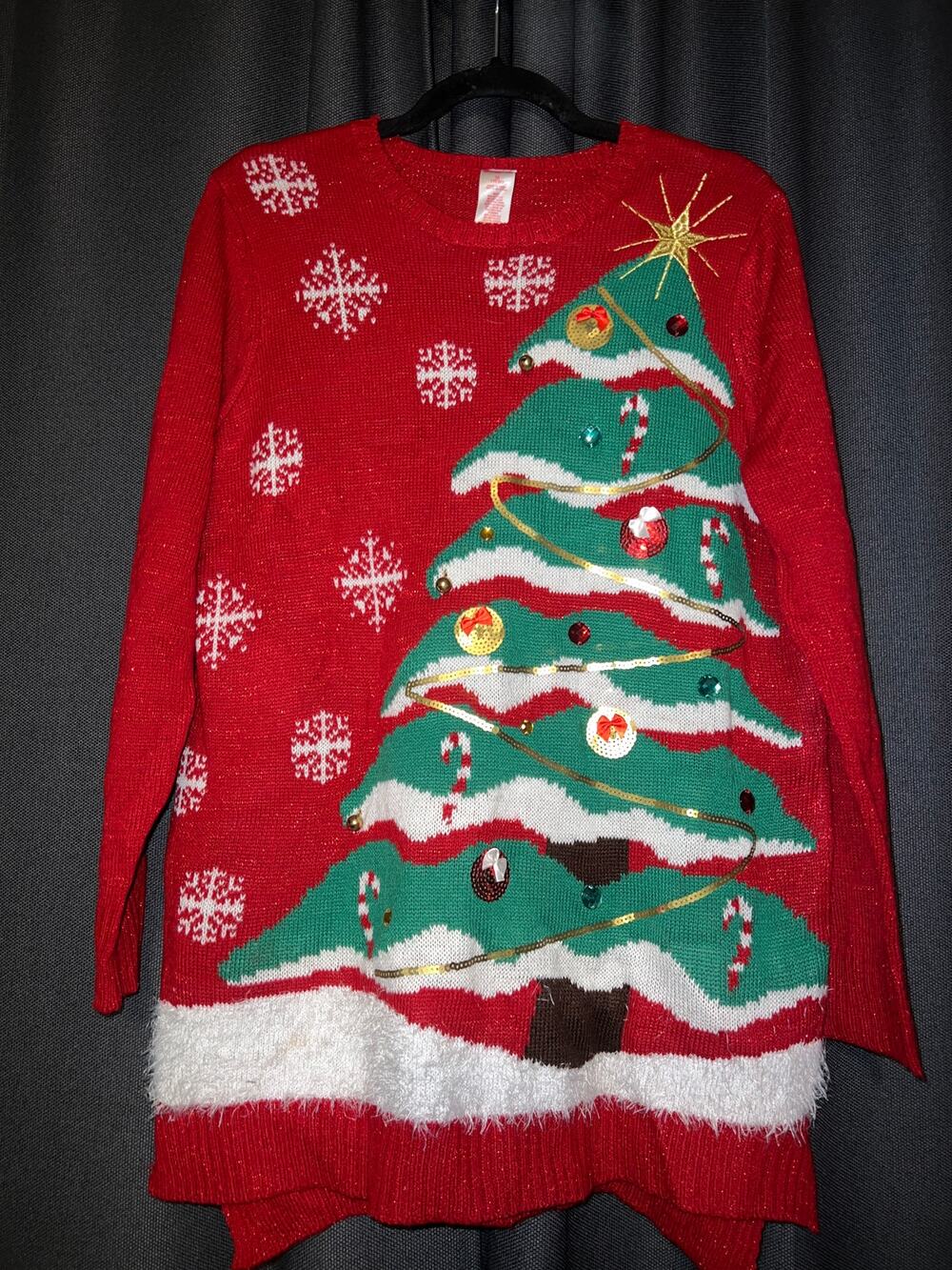 Ugly Christmas Sweater Xmas Size 1X